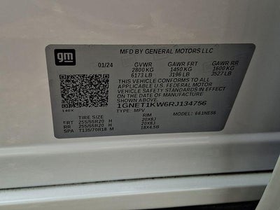 2024 Chevrolet Traverse Limited High Country