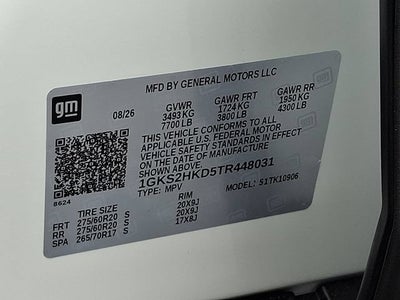 2026 GMC Yukon XL AT4