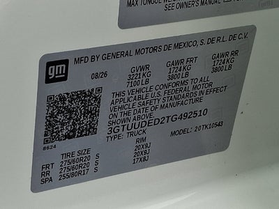 2026 GMC Sierra 1500 SLT