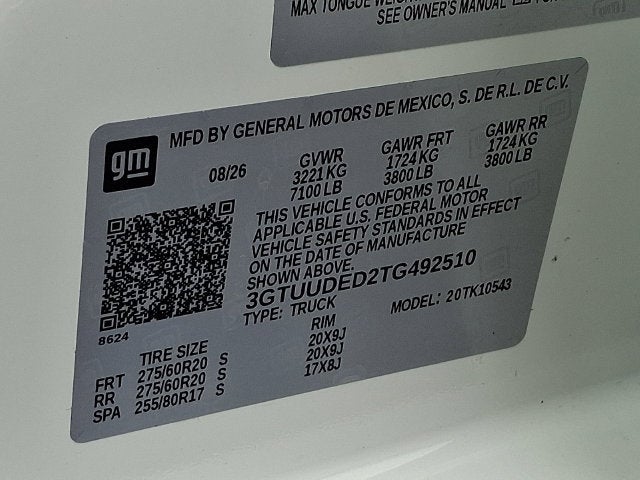 2026 GMC Sierra 1500 SLT