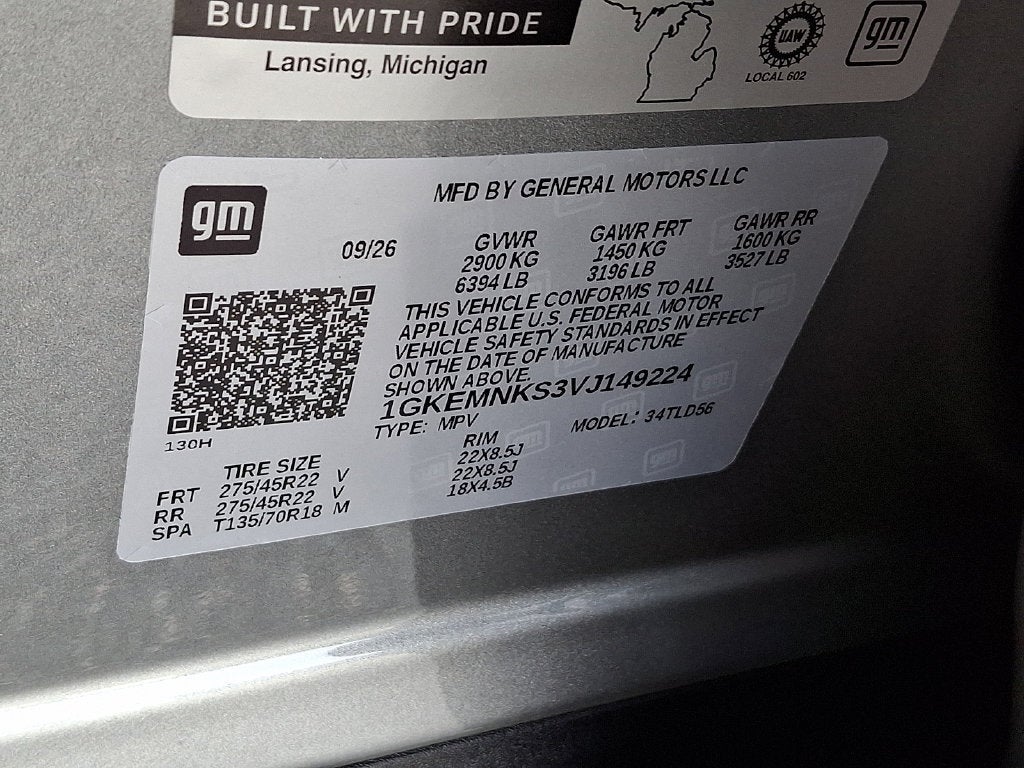 2027 GMC Acadia Elevation