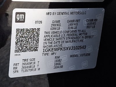 2027 GMC Acadia AT4