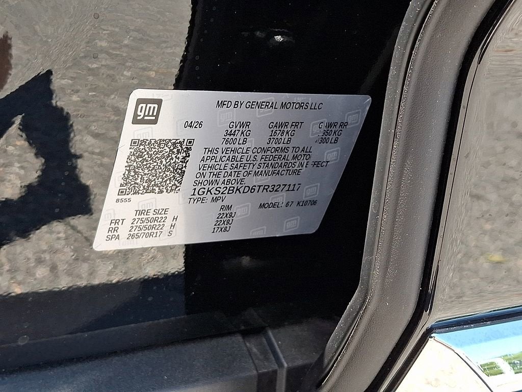 2026 GMC Yukon Elevation