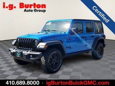 2022 Jeep Wrangler Unlimited Willys 4x4