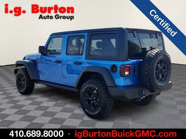 2022 Jeep Wrangler Unlimited Willys 4x4
