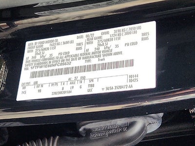 2022 Ford F-150 Platinum
