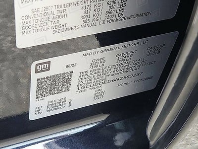 2022 Chevrolet Silverado 1500 LT