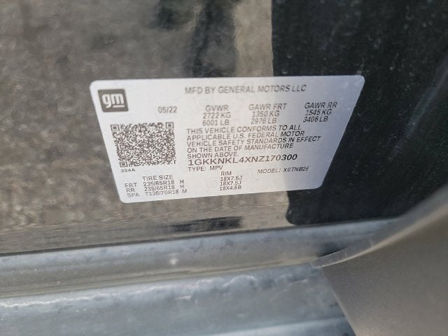 2022 GMC Acadia SLE