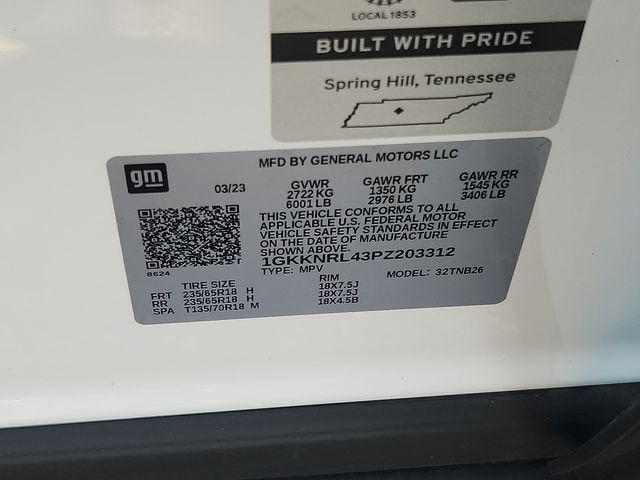 2023 GMC Acadia SLE