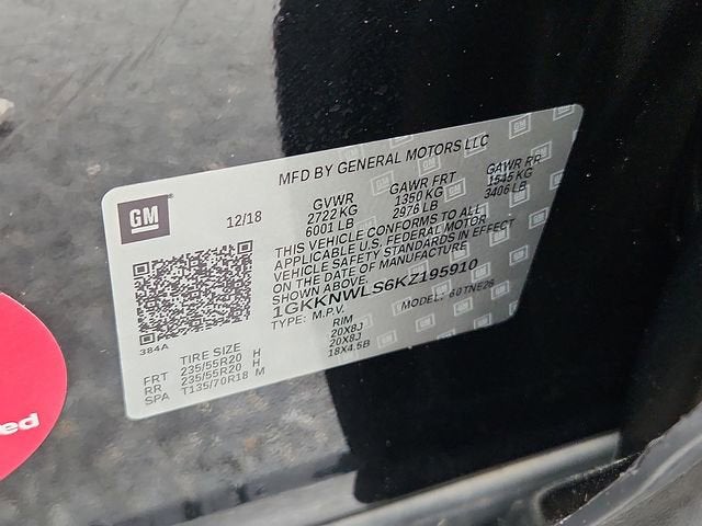 2019 GMC Acadia SLT