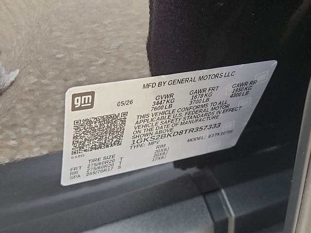 2026 GMC Yukon Elevation