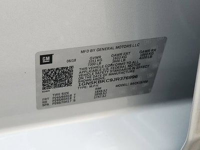 2018 Chevrolet Tahoe LT