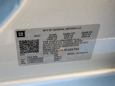 2018 GMC Sierra 2500 HD Denali