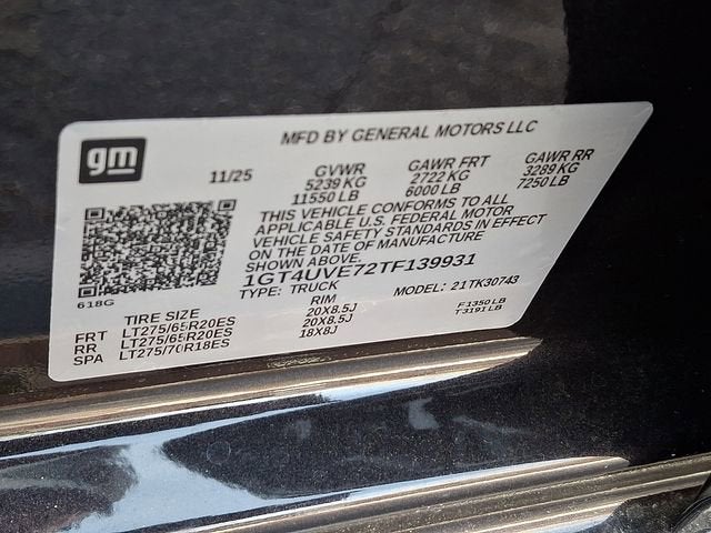 2026 GMC Sierra 3500 HD AT4