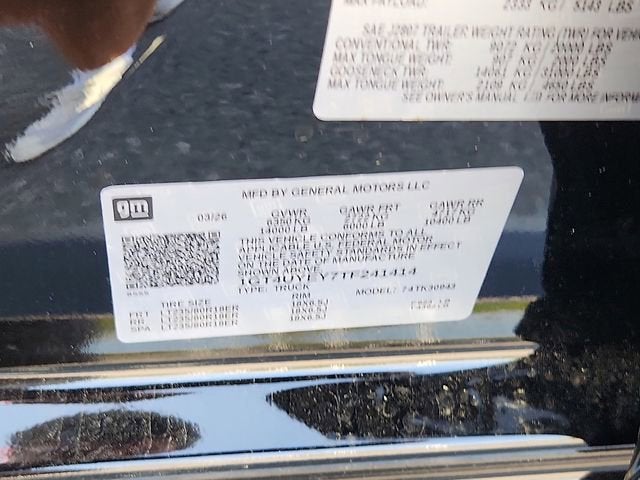 2026 GMC Sierra 3500 HD Denali Ultimate DRW