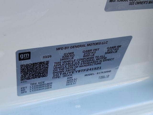 2026 GMC Sierra 3500 HD Denali Ultimate DRW