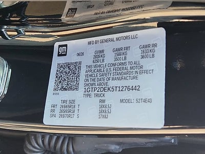 2026 GMC Canyon AT4