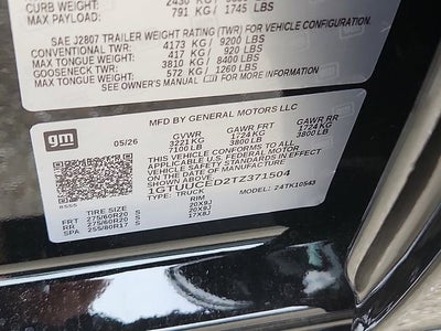 2026 GMC Sierra 1500 Elevation