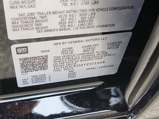 2026 GMC Sierra 1500 Elevation
