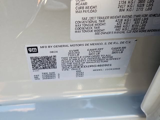 2024 Chevrolet Silverado 1500 RST