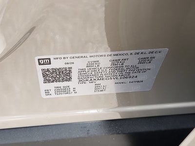 2027 GMC Terrain Elevation