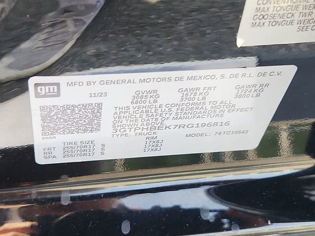 2024 GMC Sierra 1500 SLE