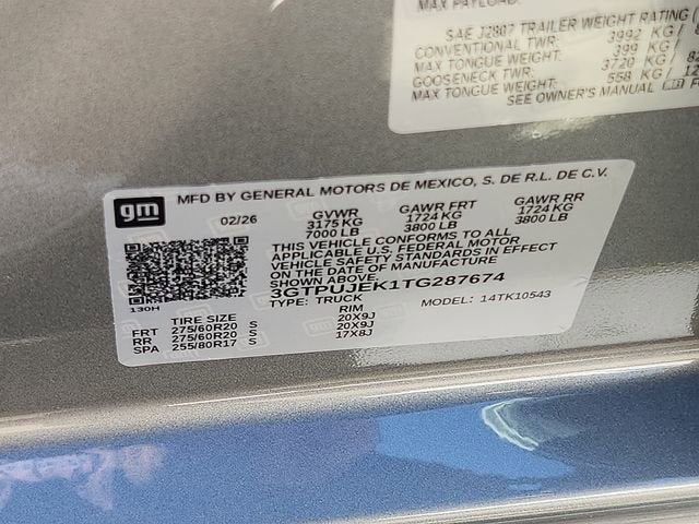 2026 GMC Sierra 1500 Elevation
