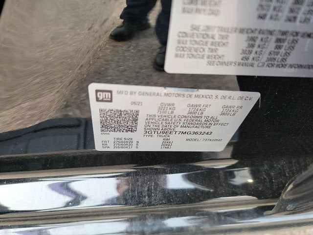 2021 GMC Sierra 1500 AT4