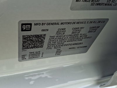 2026 GMC Sierra 1500 SLT