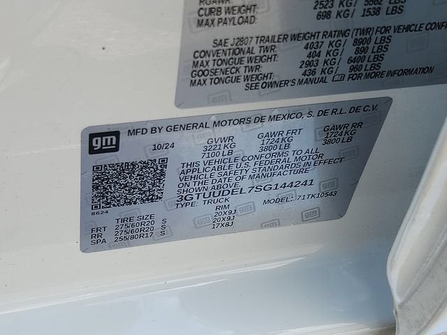 2025 GMC Sierra 1500 SLT