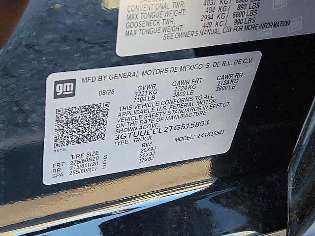 2026 GMC Sierra 1500 AT4