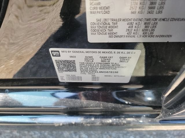2022 GMC Sierra 1500 AT4X
