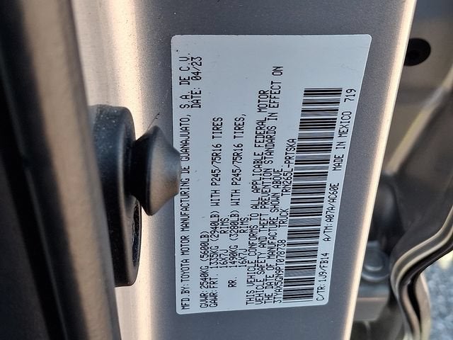 2023 Toyota Tacoma SR