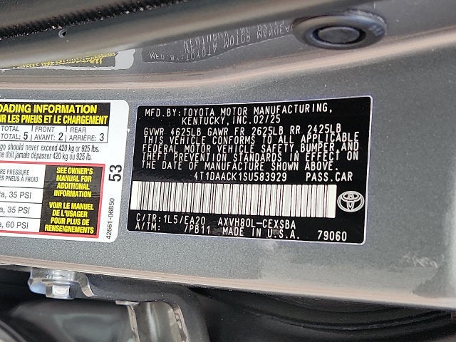 2025 Toyota Camry SE