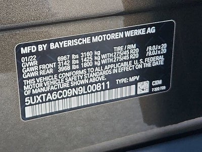 2022 BMW X5 PHEV xDrive45e