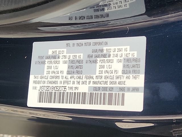 2021 Mazda Mazda CX-9 Grand Touring