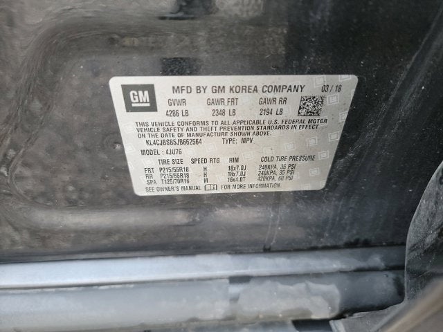 2018 Buick Encore Preferred II