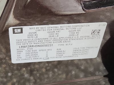 2022 Buick Envision Avenir