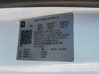 2021 Chevrolet Colorado Z71