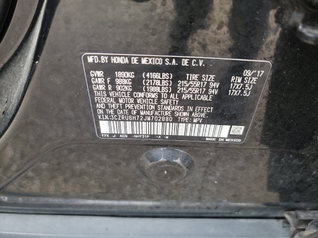 2018 Honda HR-V EX-L w/Navigation