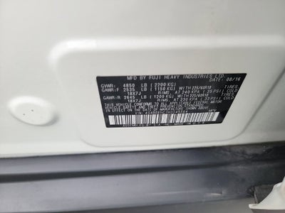 2017 Subaru Outback 3.6R Limited