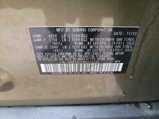 2024 Subaru Outback Onyx Edition