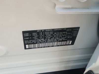 2026 Subaru Forester Sport