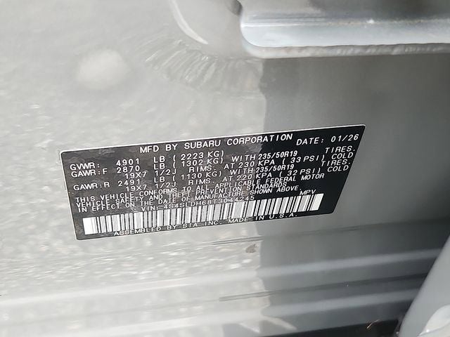 2026 Subaru Forester Sport