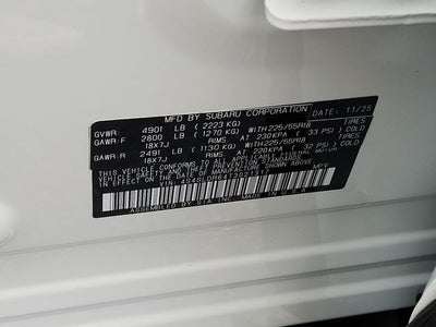 2026 Subaru Forester Limited
