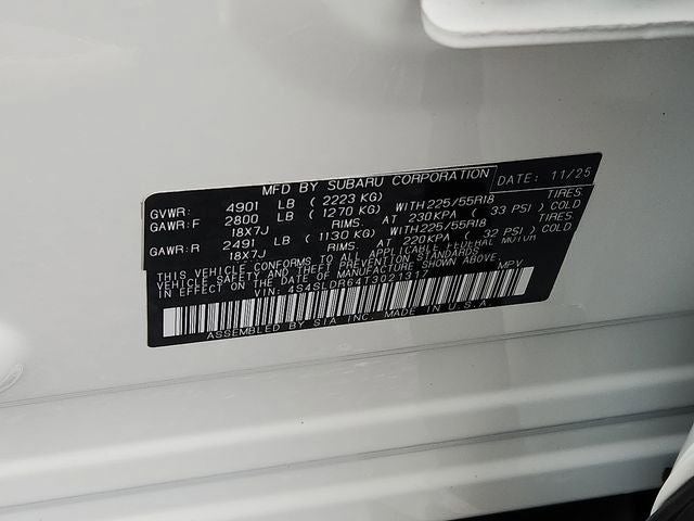 2026 Subaru Forester Limited