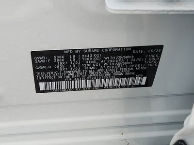 2026 Subaru Forester Touring Hybrid