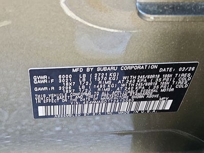 2026 Subaru Ascent Premium