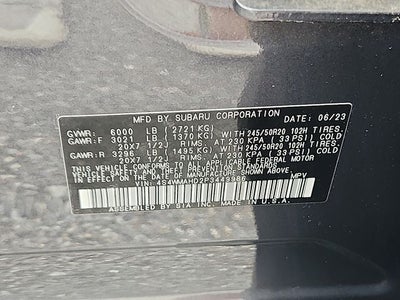 2023 Subaru Ascent Onyx Edition