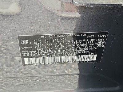 2023 Subaru Ascent Onyx Edition